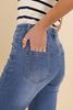 Picture of PLUS SIZE STRETCH DENIM BERMUDA